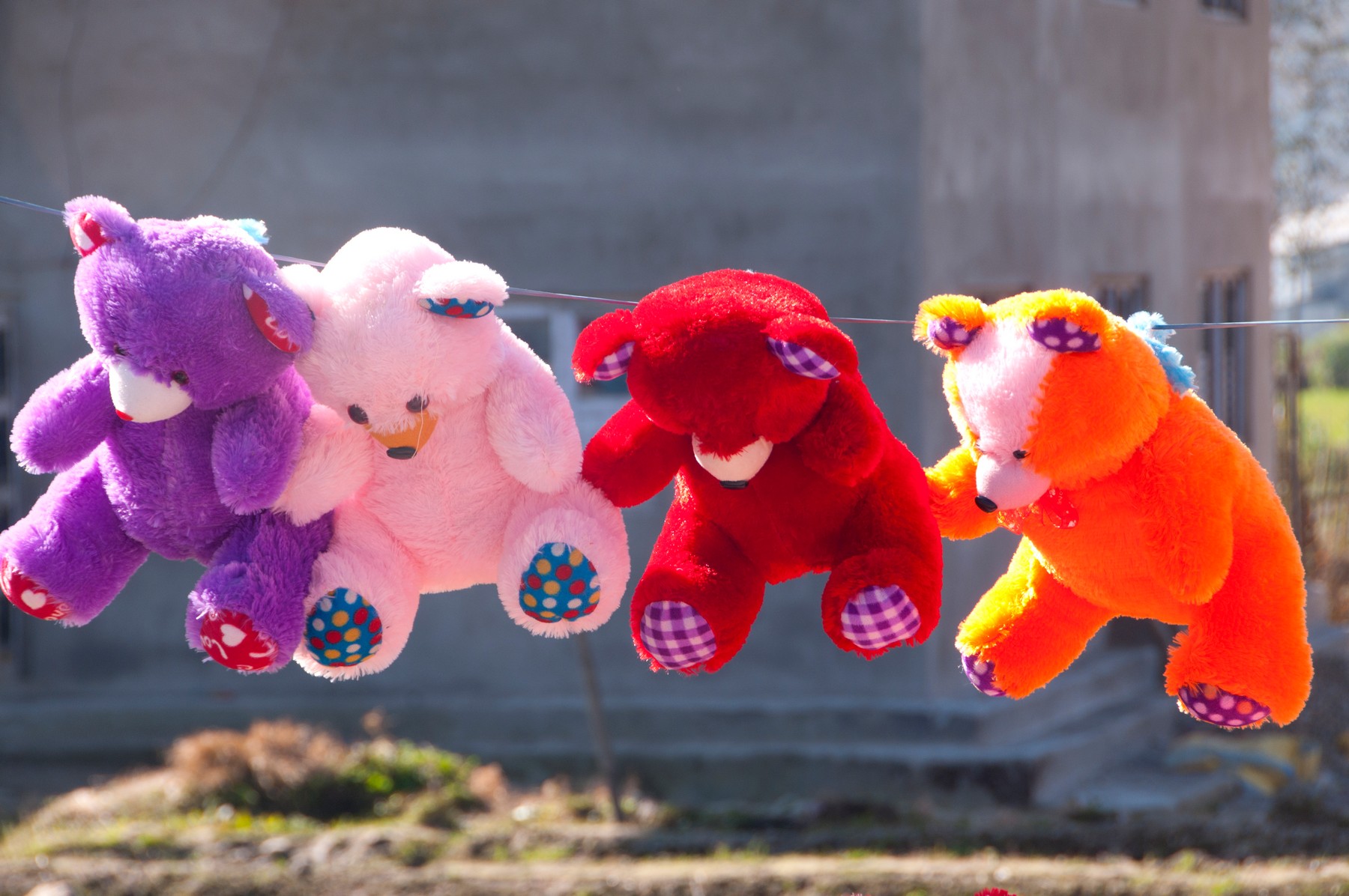 Beschädigtes Kuscheltier nach falschem Waschgang